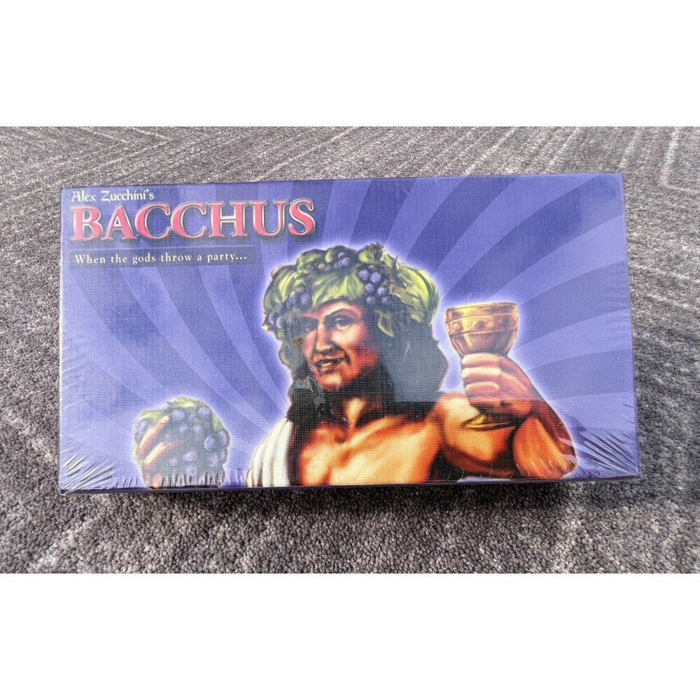 Alex Zucchini's Bacchus When Gods Throw a Party Card Fame NEW & SEALED